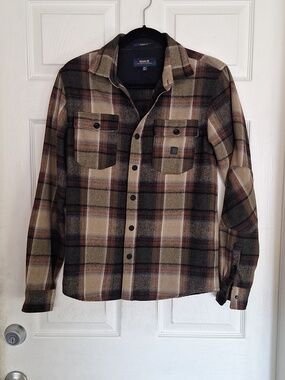 Roark Men's Size XS Button Snap Flannel